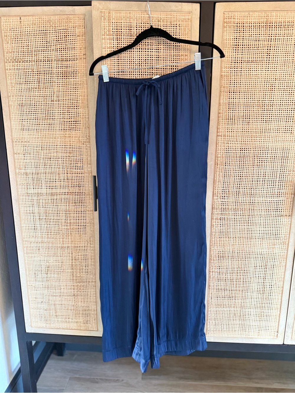 Z Supply Midnight Navy Flowing Wide-Leg Pants